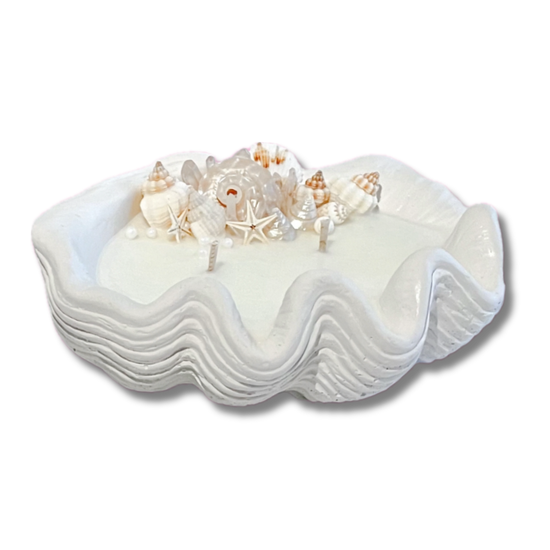 SMALL SHELL CANDLE